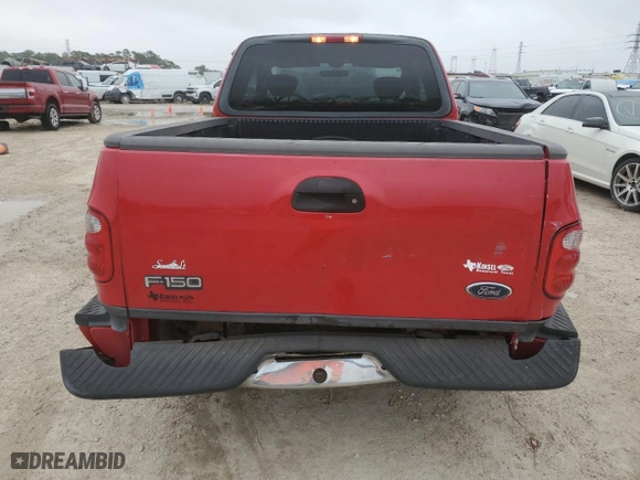 2003 Ford F-150 XL with VIN 1FTRX07W43KD70938, listed as a Copart auction lot 85127034 with 0 mi miles and Salvage Title. Bid and sale history available at carsss.com. Image 6.