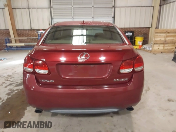 2007 Lexus GS with VIN JTHBE96S570025119, listed as a IAAI auction lot 41597178 with 189,483 mi miles. Bid and sale history available at carsss.com. Image 16.