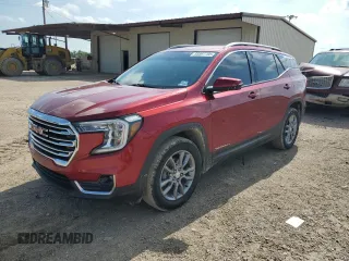 2022 GMC Terrain SLT z VIN 3GKALVEV4NL162239, wystawiony jako Copart lot #55897705 z przebiegiem 56 496 mil mil oraz Szkoda całkowita • Salvage title. Historia ofert i sprzedaży dostępna na DreamBid. Obrazek 1.