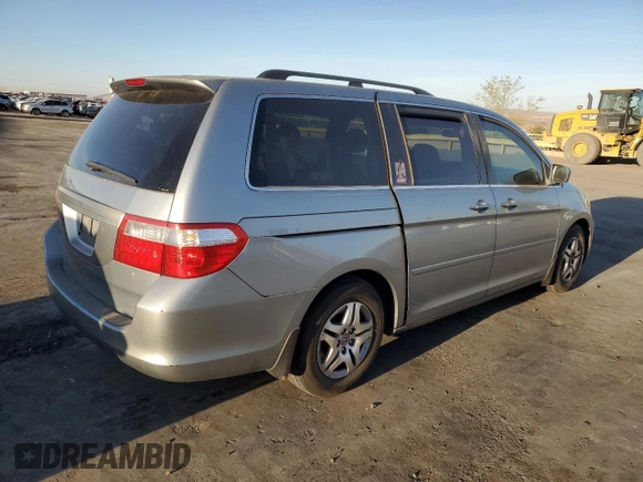 2006 Honda Odyssey EX with VIN 5FNRL38436B096711, listed as a Copart auction lot 50938305 with 238,106 mi miles and Clean Title. Bid and sale history available at carsss.com. Image 3.