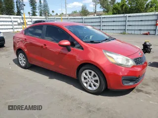 2014 Kia Rio LX with VIN KNADM4A33E6326527, listed as a Copart auction lot 56216215 with 98,340 mi miles and Clean Title. Bid and sale history available at DreamBid. Image 4.