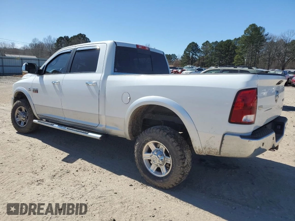 2012 Ram 2500 Laramie with VIN 3C6UD5FL4CG156487, listed as a Copart auction lot 47031195 with 98,657 mi miles and Salvage Title. Bid and sale history available at carsss.com. Image 2.