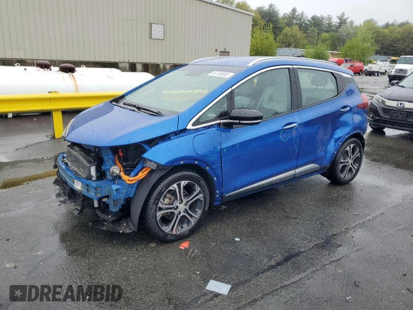 2020 Chevrolet Bolt EV Premier with VIN 1G1FZ6S0XL4147450, listed as a Copart auction lot 54188085 with 61,903 mi miles and Salvage title. Bid and sale history available at DreamBid. Image 1.