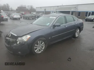 2009 Infiniti M with VIN JNKCY01F99M851887, listed as a Copart auction lot 47369975 with 137,787 mi miles and Salvage Title. Bid and sale history available at carsss.com. Image 1.