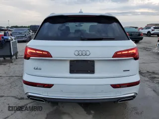 2023 Audi Q5 S line Premium Plus z VIN WA1EAAFY4P2035574, wystawiony jako Copart lot #55351055 z przebiegiem 19 777 mil mil oraz Szkoda całkowita • Salvage title. Historia ofert i sprzedaży dostępna na DreamBid. Obrazek 6.