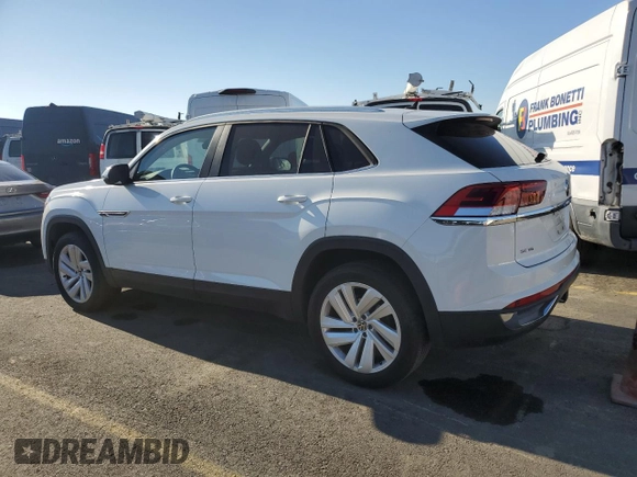 2023 Volkswagen Atlas SE with VIN 1V2HE2CA7PC205178, listed as a Copart auction lot 83377914 with 25,248 mi miles and Salvage title. Bid and sale history available at DreamBid. Image 2.