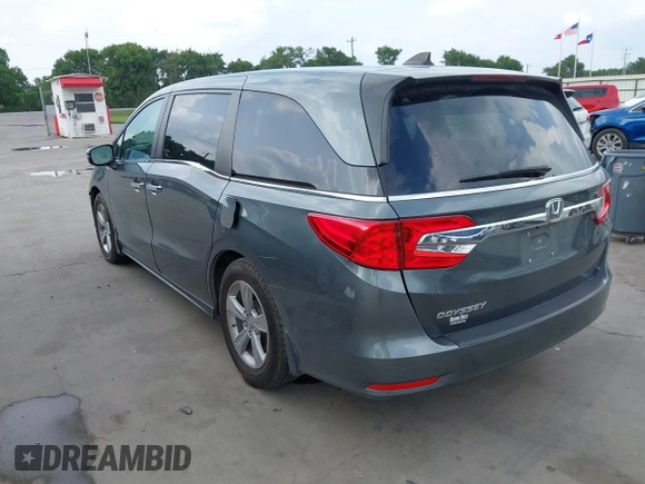 2018 Honda Odyssey EX-L with VIN 5FNRL6H74JB096849, listed as a IAAI auction lot 42136514 with 119,675 mi miles. Bid and sale history available at carsss.com. Image 3.