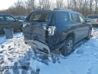 2021 GMC Acadia SLT with VIN 1GKKNMLS9MZ221021, listed as a IAAI auction lot 41614946 with 44,096 mi miles. Bid and sale history available at carsss.com. Image 6.