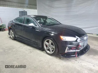 2018 Audi S5 Sportback Prestige z VIN WAUC4CF5XJA098033, wystawiony jako Copart lot #51013425 z przebiegiem 76 525 mil mil oraz Szkody całkowita. Historia ofert i sprzedaży dostępna na DreamBid. Obrazek 4.