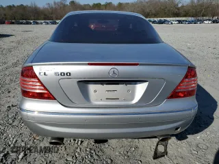 2005 Mercedes-Benz CL 500 with VIN WDBPJ75J75A044664, listed as a Copart auction lot 46300435 with 109,513 mi miles and Salvage Title. Bid and sale history available at DreamBid. Image 6.