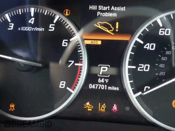 2019 Acura ILX with VIN 19UDE2F31KA015377, listed as a IAAI auction lot 41436159 with 47,701 mi miles. Bid and sale history available at carsss.com. Image 16.