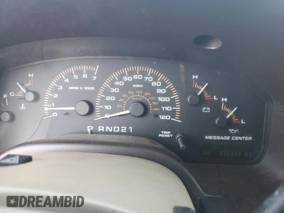2003 Ford Expedition Eddie Bauer с VIN 1FMPU17L63LA61764, выставлен на аукционе Copart как лот 57973855 с пробегом 226 860 миль миль и Списание • Salvage title. История ставок и продаж доступна на DreamBid. Изображение 9.