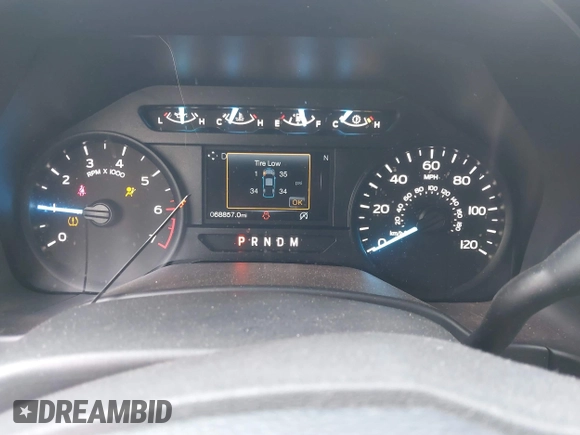 2020 Ford F-150 XL with VIN 1FTFX1E53LFC50723, listed as a IAAI auction lot 41469435 with 68,857 mi miles. Bid and sale history available at carsss.com. Image 7.