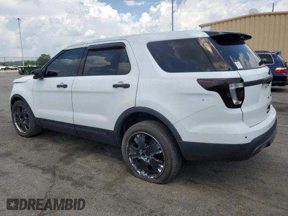 2017 Ford Police Interceptor Utility z VIN 1FM5K8AR5HGA04331, wystawiony jako Copart lot #62316455 z przebiegiem Nie podano mil oraz Czysty tytuł • Clean title. Historia ofert i sprzedaży dostępna na DreamBid. Obrazek 2.