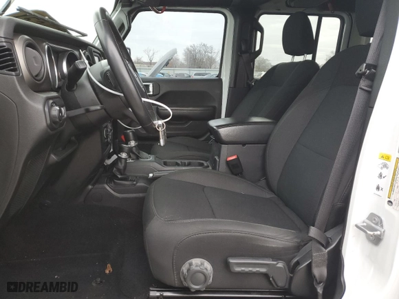 2018 Jeep Wrangler Unlimited Sport with VIN 1C4HJXDN9JW203594, listed as a Copart auction lot 88443235 with 94,688 mi miles and Salvage Title. Bid and sale history available at carsss.com. Image 7.