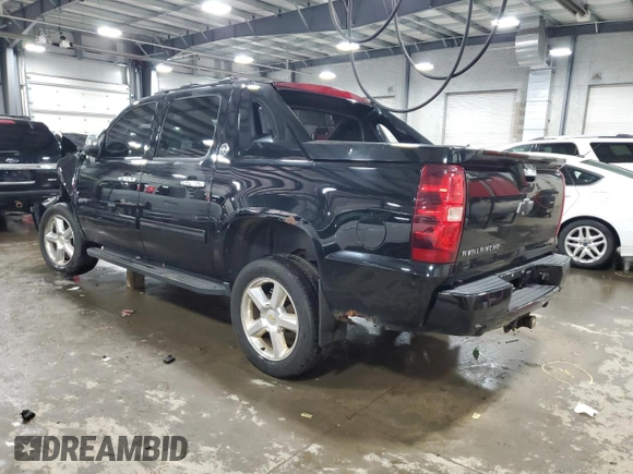 2013 Chevrolet Avalanche LT with VIN 3GNTKFE72DG230454, listed as a Copart auction lot 56172725 with 146,777 mi miles and Salvage title. Bid and sale history available at DreamBid. Image 2.