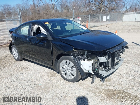 2022 Nissan Sentra S with VIN 3N1AB8BV0NY225010, listed as a IAAI auction lot 41815710 with 75,142 mi miles. Bid and sale history available at carsss.com. Image 1.