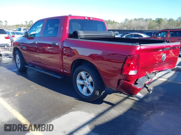 2014 Ram 1500 Express z VIN 1C6RR6KT9ES458520, wystawiony jako IAAI lot #41259742 z przebiegiem 89 064 mil mil oraz . Historia ofert i sprzedaży dostępna na DreamBid. Obrazek 3.