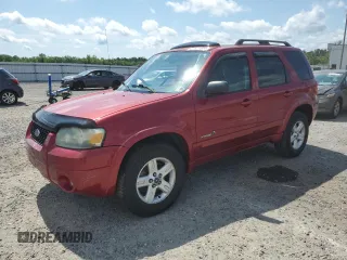 2007 Ford Escape Hybrid with VIN 1FMCU59H97KA39123, listed as a Copart auction lot 61621604 with 162,149 mi miles and Salvage Title. Bid and sale history available at carsss.com. Image 1.