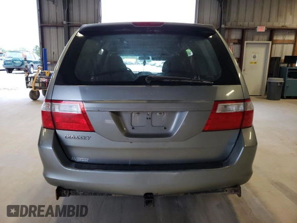 2007 Honda Odyssey EX with VIN 5FNRL38497B144794, listed as a Copart auction lot 55696584 with 0 mi miles and Salvage Title. Bid and sale history available at carsss.com. Image 6.