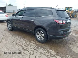 2015 Chevrolet Traverse LT with VIN 1GNKVHKDXFJ350366, listed as a IAAI auction lot 42279787 with 127,195 mi miles and . Bid and sale history available at DreamBid. Image 3.