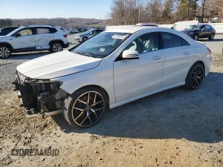 2014 Mercedes-Benz CLA 250 with VIN WDDSJ4EB8EN151594, listed as a Copart auction lot 42098295 with 120,294 mi miles and Salvage title. Bid and sale history available at DreamBid. Image 1.