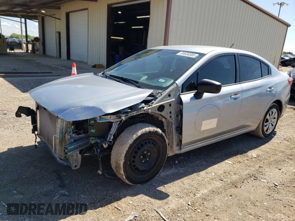 2020 Subaru Impreza z VIN 4S3GKAB69L3604276, wystawiony jako Copart lot #55630385 z przebiegiem 34 728 mil mil oraz Szkoda całkowita • Salvage title. Historia ofert i sprzedaży dostępna na DreamBid. Obrazek 1.