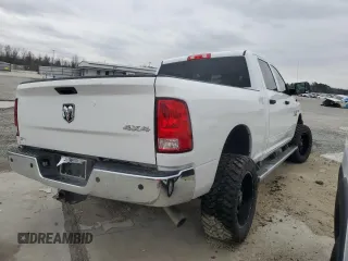 2018 Ram 2500 Tradesman with VIN 3C6UR5CJ3JG148172, listed as a Copart auction lot 46089165 with 53,957 mi miles and Salvage title. Bid and sale history available at DreamBid. Image 3.
