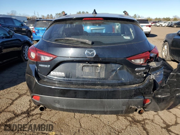 2014 Mazda 3 S Touring with VIN JM1BM1L39E1205634, listed as a Copart auction lot 42619665 with 118,100 mi miles and Salvage Title. Bid and sale history available at DreamBid. Image 6.