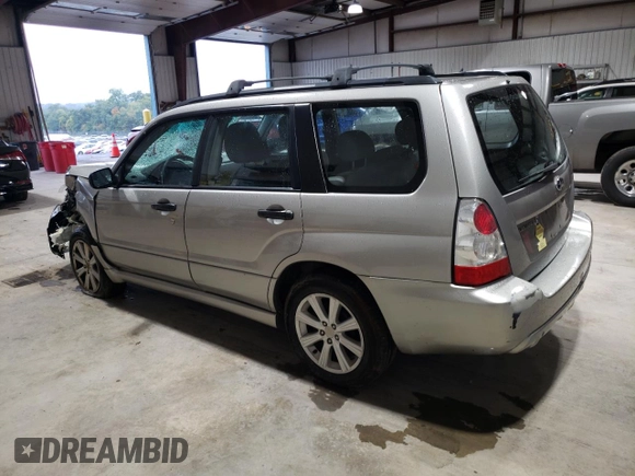 2007 Subaru Forester X with VIN JF1SG63677H724650, listed as a Copart auction lot 72498224 with 0 mi miles and Salvage Title. Bid and sale history available at carsss.com. Image 2.