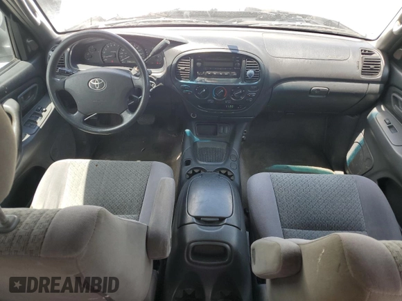 2006 Toyota Tundra SR5 with VIN 5TBET34176S517411, listed as a Copart auction lot 55084055 with 158,730 mi miles and Salvage Title. Bid and sale history available at DreamBid. Image 8.