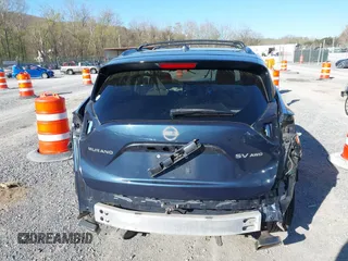 2015 Nissan Murano SV with VIN 5N1AZ2MH0FN270472, listed as a IAAI auction lot 41971525 with 167,410 mi miles. Bid and sale history available at carsss.com. Image 16.