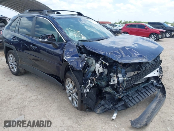 2024 Toyota RAV4 XLE Premium with VIN 2T3C1RFV9RW344842, listed as a IAAI auction lot 42374823 with 3,957 mi miles and . Bid and sale history available at DreamBid. Image 1.