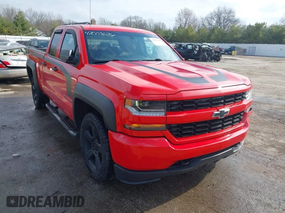 2016 Chevrolet Silverado 1500 Custom with VIN 1GCVKPEC8GZ364832, listed as a IAAI auction lot 42003624 with 61,403 mi miles and . Bid and sale history available at DreamBid. Image 1.