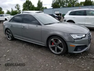 2019 Audi S4 Premium Plus with VIN WAUB4AF43KA006673, listed as a Copart auction lot 56815293 with 50,900 mi miles. Bid and sale history available at carsss.com. Image 4.