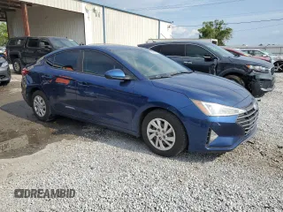 2019 Hyundai Elantra SE with VIN 5NPD74LF8KH497616, listed as a Copart auction lot 55968625 with 197,064 mi miles and Non Repairable. Bid and sale history available at DreamBid. Image 4.