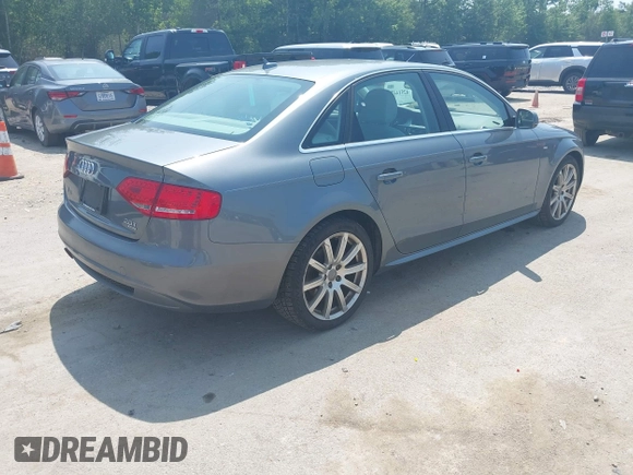 2012 Audi A4 Premium Plus с VIN WAUFFAFL4CN020434, выставлен на аукционе IAAI как лот 42514429 с пробегом 113 584 миль миль и . История ставок и продаж доступна на DreamBid. Изображение 4.