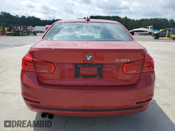 2018 BMW 3 Series 330i with VIN WBA8B9G53JNU99851, listed as a Copart auction lot 57800865 with 147,479 mi miles and Clean title. Bid and sale history available at DreamBid. Image 6.