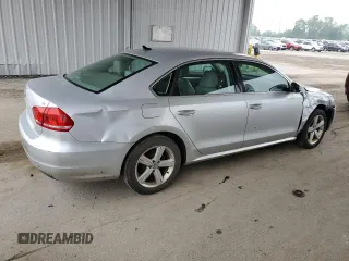 2013 Volkswagen Passat SE с VIN 1VWBH7A35DC118033, выставлен на аукционе Copart как лот 59998325 с пробегом 248 493 миль миль и Чистый • Clean title. История ставок и продаж доступна на DreamBid. Изображение 3.