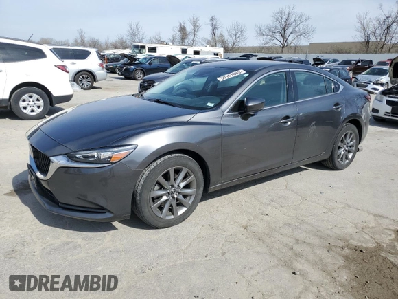 2020 Mazda 6 Sport with VIN JM1GL1UM5L1527295, listed as a Copart auction lot 50151085 with 29,246 mi miles and Salvage Title. Bid and sale history available at DreamBid. Image 1.