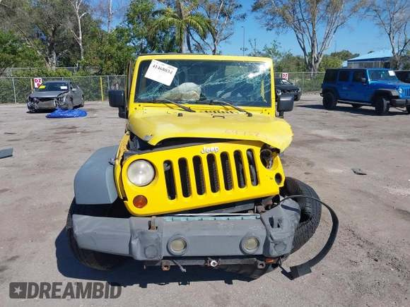 2008 Jeep Wrangler Unlimited X with VIN 1J4GA39178L647587, listed as a IAAI auction lot 41468034 with 94,786 mi miles and . Bid and sale history available at DreamBid. Image 12.