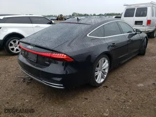 2019 Audi A7 Premium Plus with VIN WAUU2AF26KN120561, listed as a Copart auction lot 61143254 with 63,820 mi miles and Salvage Title. Bid and sale history available at carsss.com. Image 3.