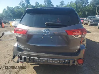 2018 Toyota Highlander LE with VIN 5TDZZRFH4JS250712, listed as a Copart auction lot 55106765 with 88,836 mi miles and Salvage title. Bid and sale history available at DreamBid. Image 6.