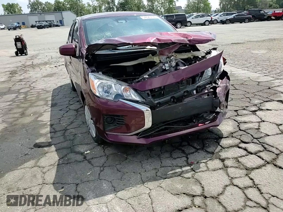 2024 Mitsubishi Mirage ES z VIN ML32FUFJXRHF01755, wystawiony jako Copart lot #54625095 z przebiegiem 12 054 mil mil oraz Szkoda całkowita • Salvage title. Historia ofert i sprzedaży dostępna na DreamBid. Obrazek 13.
