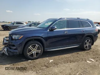 2022 Mercedes-Benz GLS 450 z VIN 4JGFF5KE9NA585673, wystawiony jako Copart lot #54203285 z przebiegiem 57 763 mil mil oraz Szkoda całkowita • Salvage title. Historia ofert i sprzedaży dostępna na DreamBid. Obrazek 1.