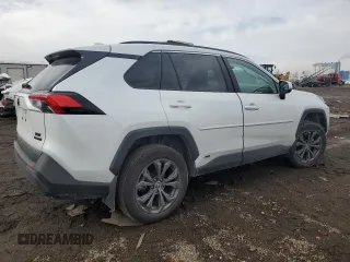 2023 Toyota RAV4 Hybrid XLE Premium with VIN 4T3B6RFV5PU112099, listed as a Copart auction lot 45640365 with 9,339 mi miles and Salvage Title. Bid and sale history available at carsss.com. Image 3.