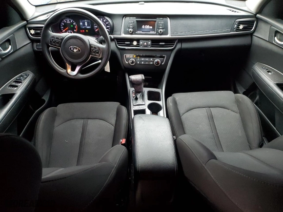 2017 Kia Optima LX with VIN 5XXGT4L34HG156040, listed as a Copart auction lot 44198465 with 112,658 mi miles and Salvage Title. Bid and sale history available at carsss.com. Image 8.