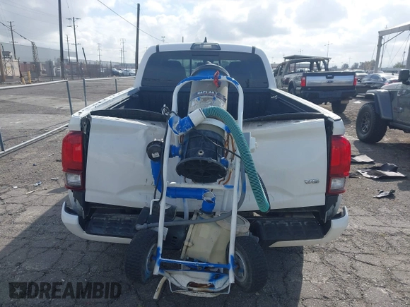2018 Toyota Tacoma SR5 with VIN 3TMBZ5DN7JM016650, listed as a IAAI auction lot 41903835 with 105,123 mi miles and . Bid and sale history available at DreamBid. Image 17.