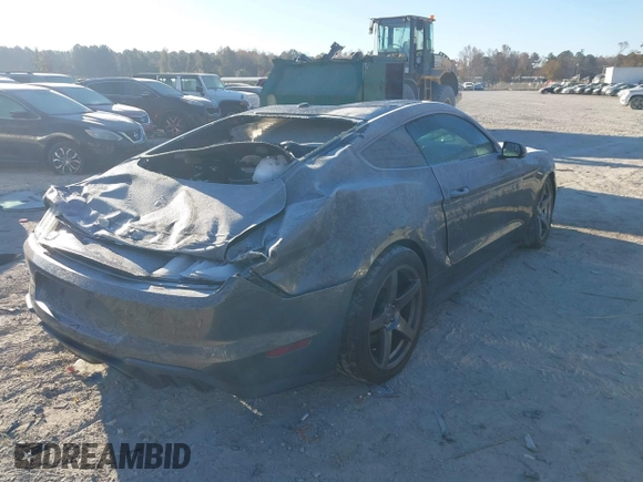 2018 Ford Mustang GT with VIN 1FA6P8CF1J5112742, listed as a IAAI auction lot 40992048 with Not Provided miles. Bid and sale history available at carsss.com. Image 4.