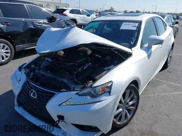 2016 Lexus IS 200t with VIN JTHBA1D2XG5035793, listed as a IAAI auction lot 41965115 with 101,260 mi miles and . Bid and sale history available at DreamBid. Image 2.